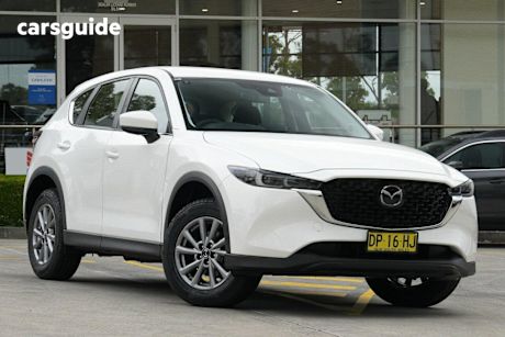 White 2022 Mazda CX-5 Wagon Maxx Sport (Fwd)