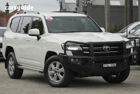 White 2023 Toyota Landcruiser Wagon Lc300 Gxl (4X4)