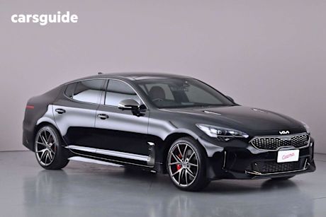Black 2022 Kia Stinger Sedan Gt (Red Leather)