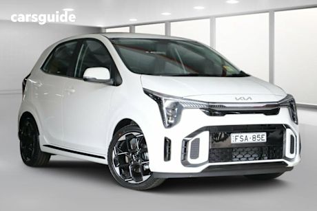White 2025 Kia Picanto Hatchback Gt Line (Pe2)