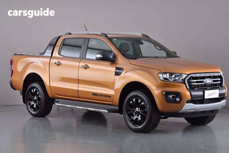 Orange 2019 Ford Ranger Double Cab Pick Up Wildtrak 2.0 (4X4)