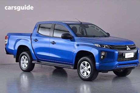 Blue 2023 Mitsubishi Triton Double Cab Pick Up Glx+ (4X4)