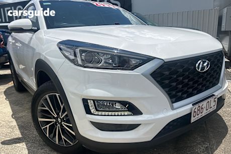 White 2020 Hyundai Tucson Wagon Active X (2Wd)