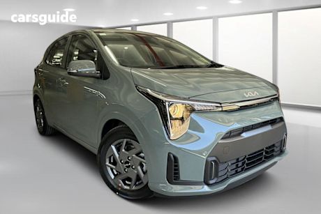 Green 2025 Kia Picanto Hatchback Sport (Pe2)