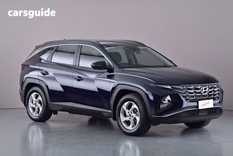 Blue 2022 Hyundai Tucson Wagon (Fwd)