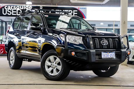 Blue 2021 Toyota Landcruiser Prado Wagon Gx