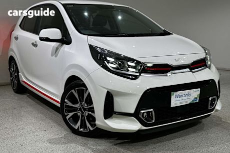White 2022 Kia Picanto Hatchback Gt-Line (Pe)