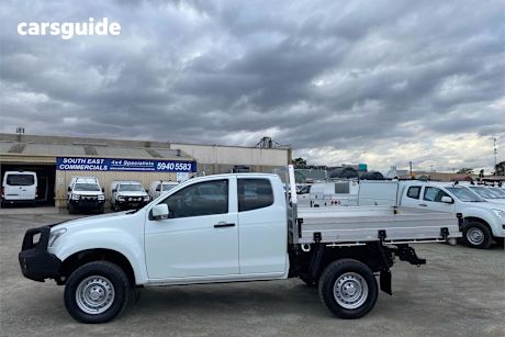 White 2020 Isuzu D-MAX Space Cab Utility Sx Hi-Ride (4X2)