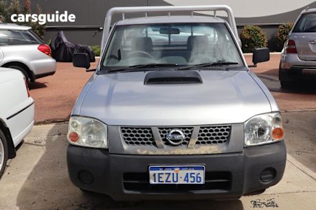 Silver 2008 Nissan Navara Cab Chassis Dx