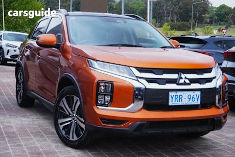 Orange 2019 Mitsubishi ASX Wagon Exceed (2Wd)