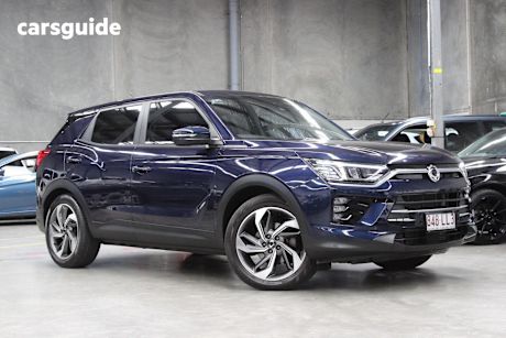 Blue 2019 Ssangyong Korando Wagon Ultimate Le