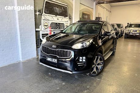 Black 2016 Kia Sportage Wagon Gt-Line (Awd)