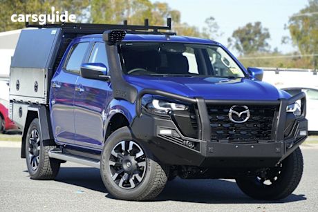 Blue 2025 Mazda BT-50 Dual Cab Pick-up Xtr (4X4)