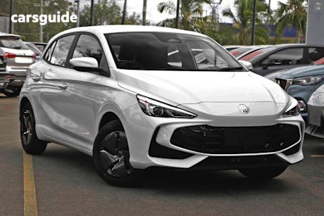 White 2025 MG ZS Wagon Essence Hybrid+