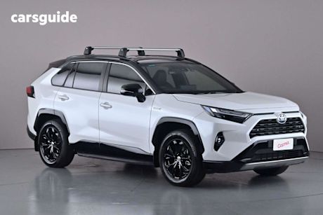 White 2024 Toyota RAV4 Wagon Xse (Awd) Hybrid Premium Paint