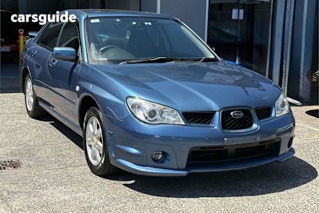 Blue 2007 Subaru Impreza Sedan 2.0I (Awd)