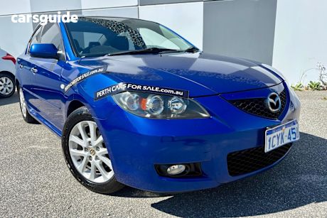 Blue 2008 Mazda 3 Sedan Maxx Sport