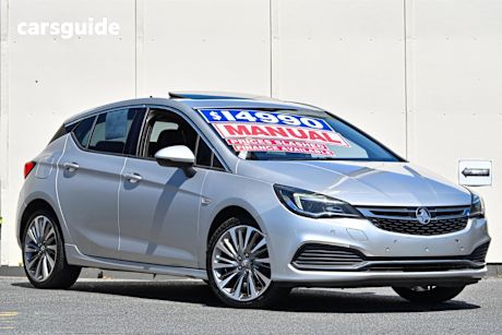 Silver 2017 Holden Astra Hatchback Rs-V
