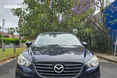 Blue 2015 Mazda CX-5 Wagon Maxx Sport (4X4)