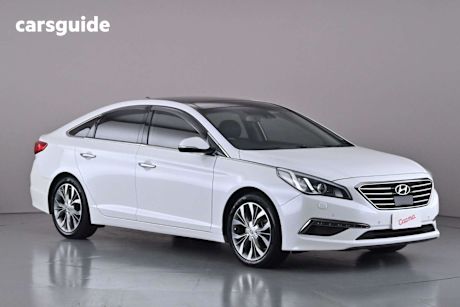 White 2016 Hyundai Sonata Sedan Premium