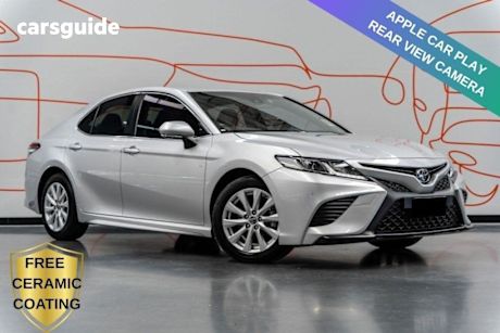 Silver 2019 Toyota Camry Sedan Ascent Sport