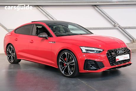 Red 2021 Audi S5 Sportback 3.0 Tfsi Quattro