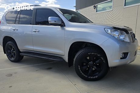 Silver 2013 Toyota Landcruiser Prado Wagon Gxl (4X4)