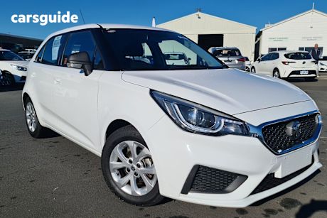 White 2023 MG MG3 Hatchback Core