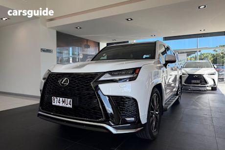 White 2025 Lexus LX500D Wagon F Sport