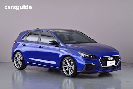 Blue 2023 Hyundai I30 Hatchback N Line Premium