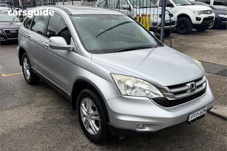 Silver 2011 Honda CR-V Wagon (4X4) Luxury