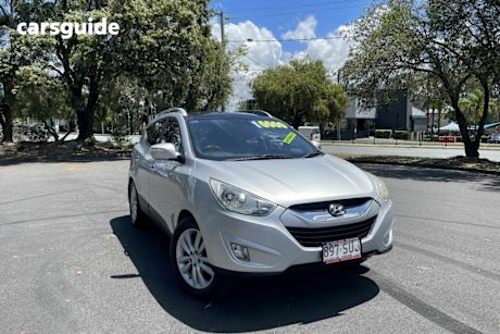 Silver 2011 Hyundai IX35 Wagon Highlander (Awd)