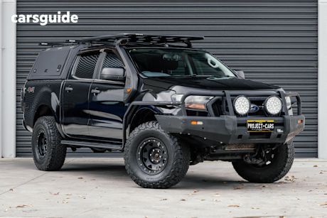 Black 2017 Ford Ranger Crew Cab Utility Xl 2.2 (4X4)