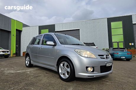 Silver 2006 Mazda 2 Hatchback Genki