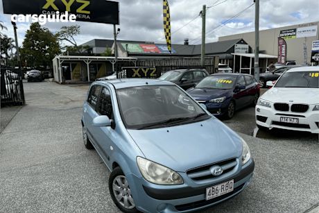 Blue 2007 Hyundai Getz Hatchback S