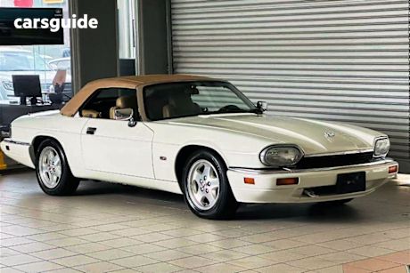 White 1995 Jaguar XJS Convertible Sport