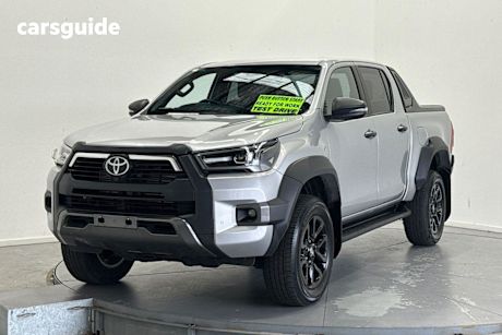 Silver 2024 Toyota Hilux Double Cab Pick Up Rogue 48V (4X4)