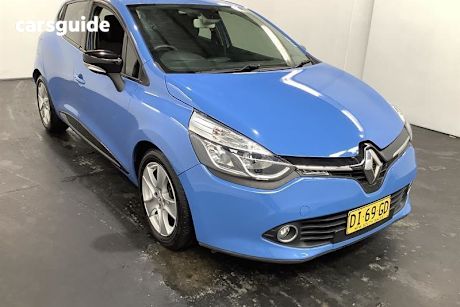 Blue 2016 Renault Clio Hatchback Expression