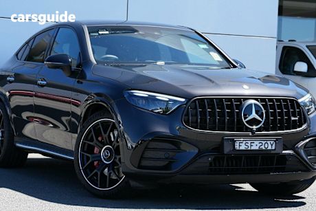 Grey 2025 Mercedes-Benz GLC63 Coupe S E Performance