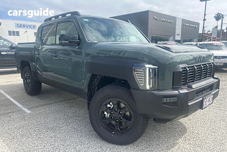 Green 2025 Kia Tasman Double Cab Pick Up X-Pro (4X4) (0.9T) Bdy Fender