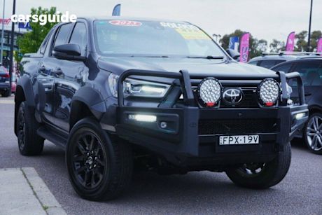 Grey 2023 Toyota Hilux Double Cab Pick Up Rogue (4X4)