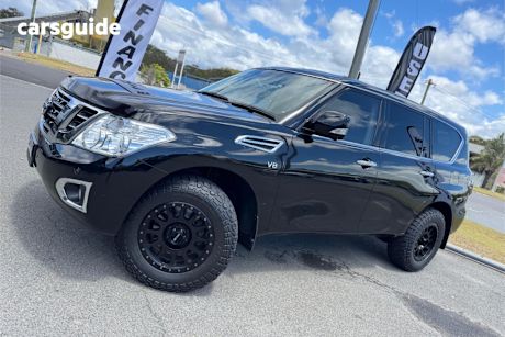 Black 2019 Nissan Patrol Wagon Ti (4X4)