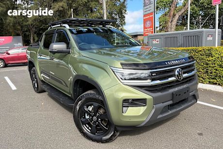 Green 2025 Volkswagen Amarok Dual Cab Utility Panamericana Tdi600 4Motion