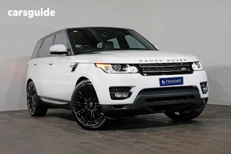 White 2017 Land Rover Range Rover Sport Wagon 3.0 Tdv6 Se
