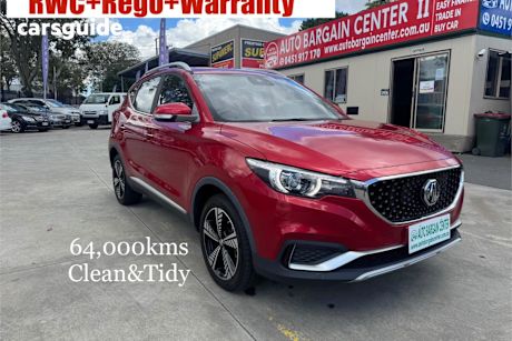 Red 2021 MG ZS EV Wagon Essence