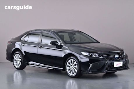 Black 2021 Toyota Camry Sedan Ascent Sport Hybrid
