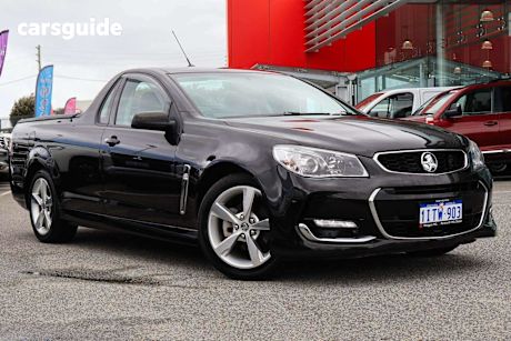 Black 2016 Holden UTE Utility Sv6
