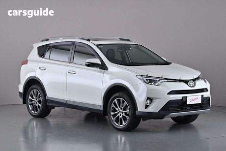 White 2017 Toyota RAV4 Wagon Cruiser (4X4)