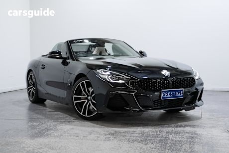 Black 2020 BMW Z4 Roadster Sdrive 20I M-Sport
