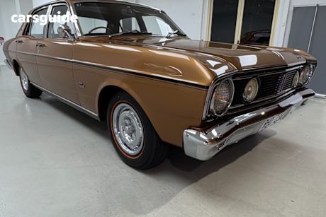 Gold 1969 Ford Falcon Sedan Gt